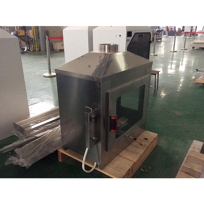 ISO 11925 Single Flame Source Tester för byggnadsmaterial antändbarhetstestning