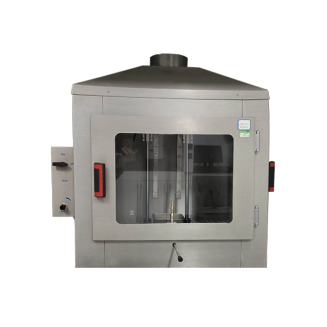 ISO 11925 Single Flame Source Tester för byggnadsmaterial antändbarhetstestning