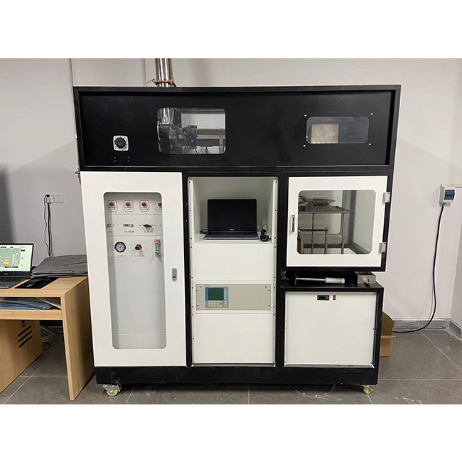 LAB Fire Test ISO 5660 Cone Calorimeter för värmeutsläpp och rökanalys